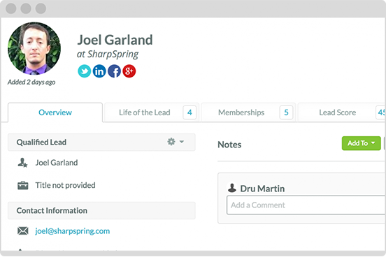 Track and identify leads no matter where they came from!