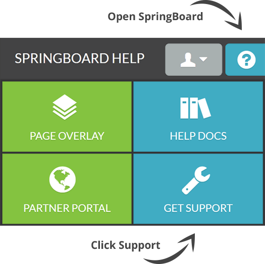 How to get submit a support ticket