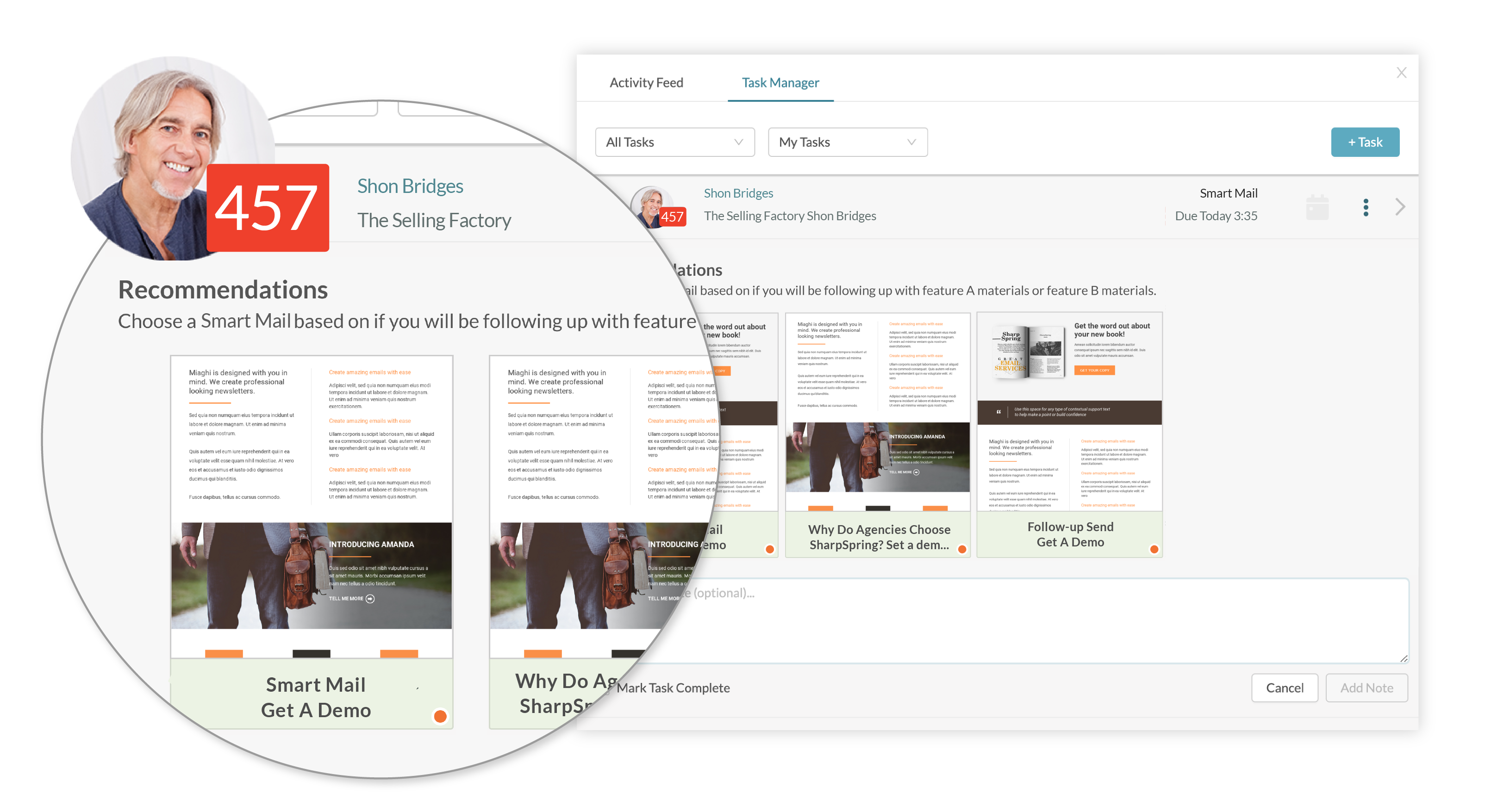 Sales Optimizer Task Manager