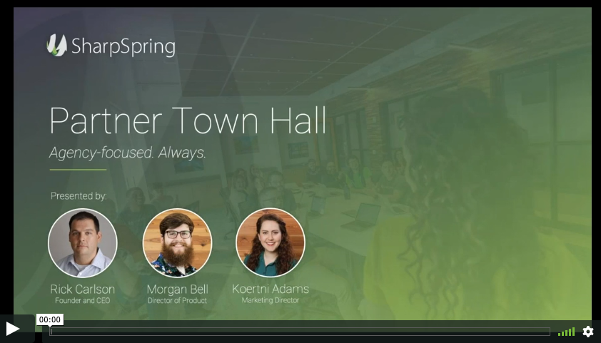 Townhall Video snashot