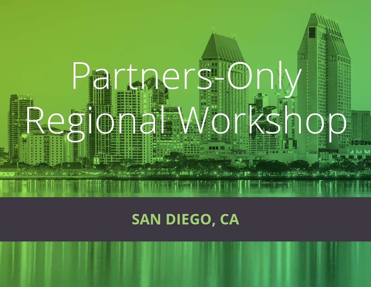San Diego-partners-only regional workshop