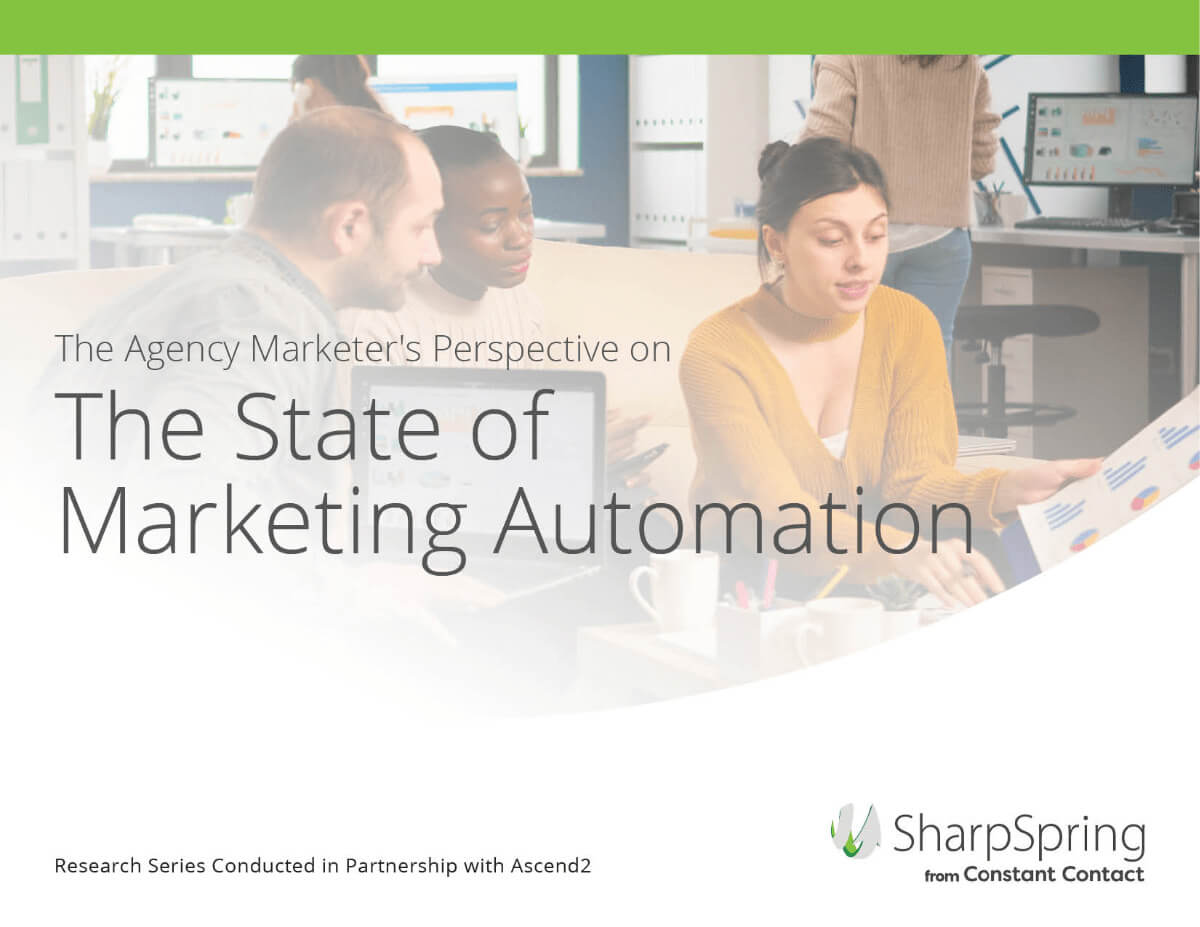 The State of Marketing Automation ebook image